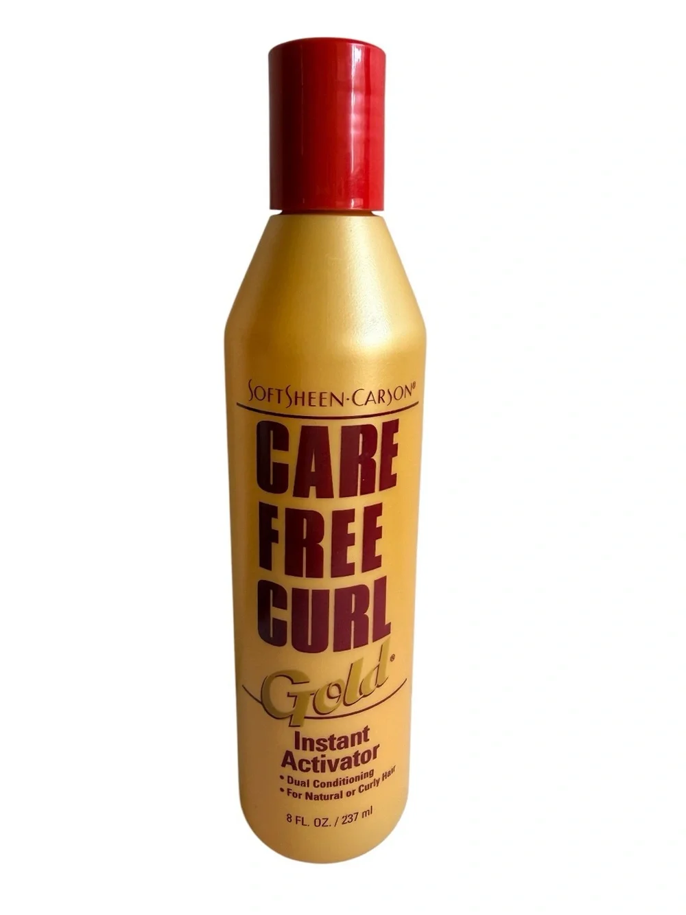 SoftSheen Carson Care Free Curl Gold Hair Instant Activator 8 fl oz New